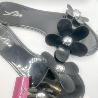 Fame Midnight Flower Slippers